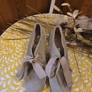 RED Valentino Taupe Ankle Booties